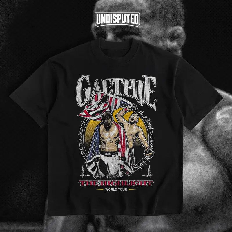 Justin Gaethje Heavy Cotton Shirt UFC Shirt The Highlight Tshirt