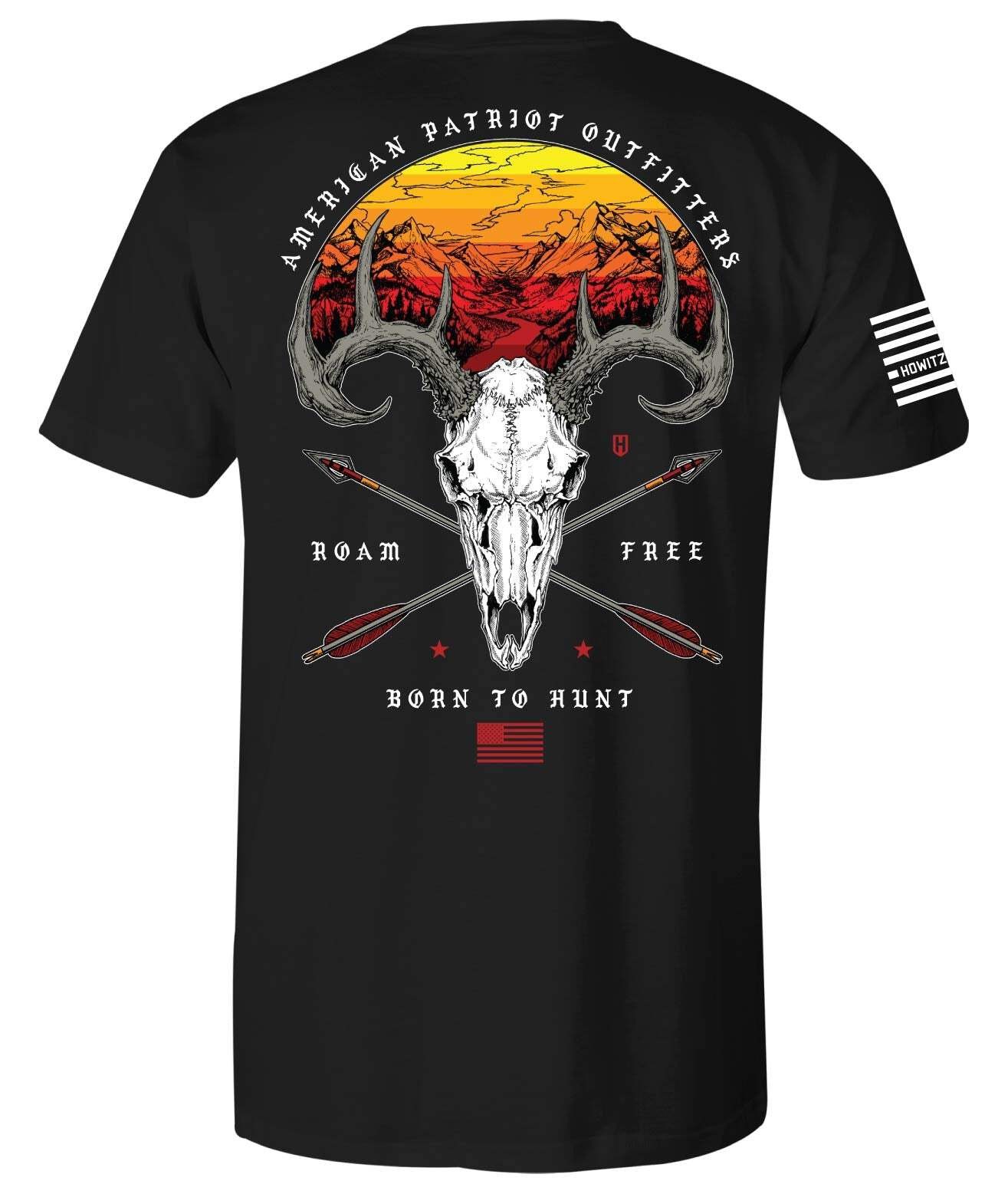Howitzer Style Men’s T-Shirt Hunt Tribe Military Grunt MFG