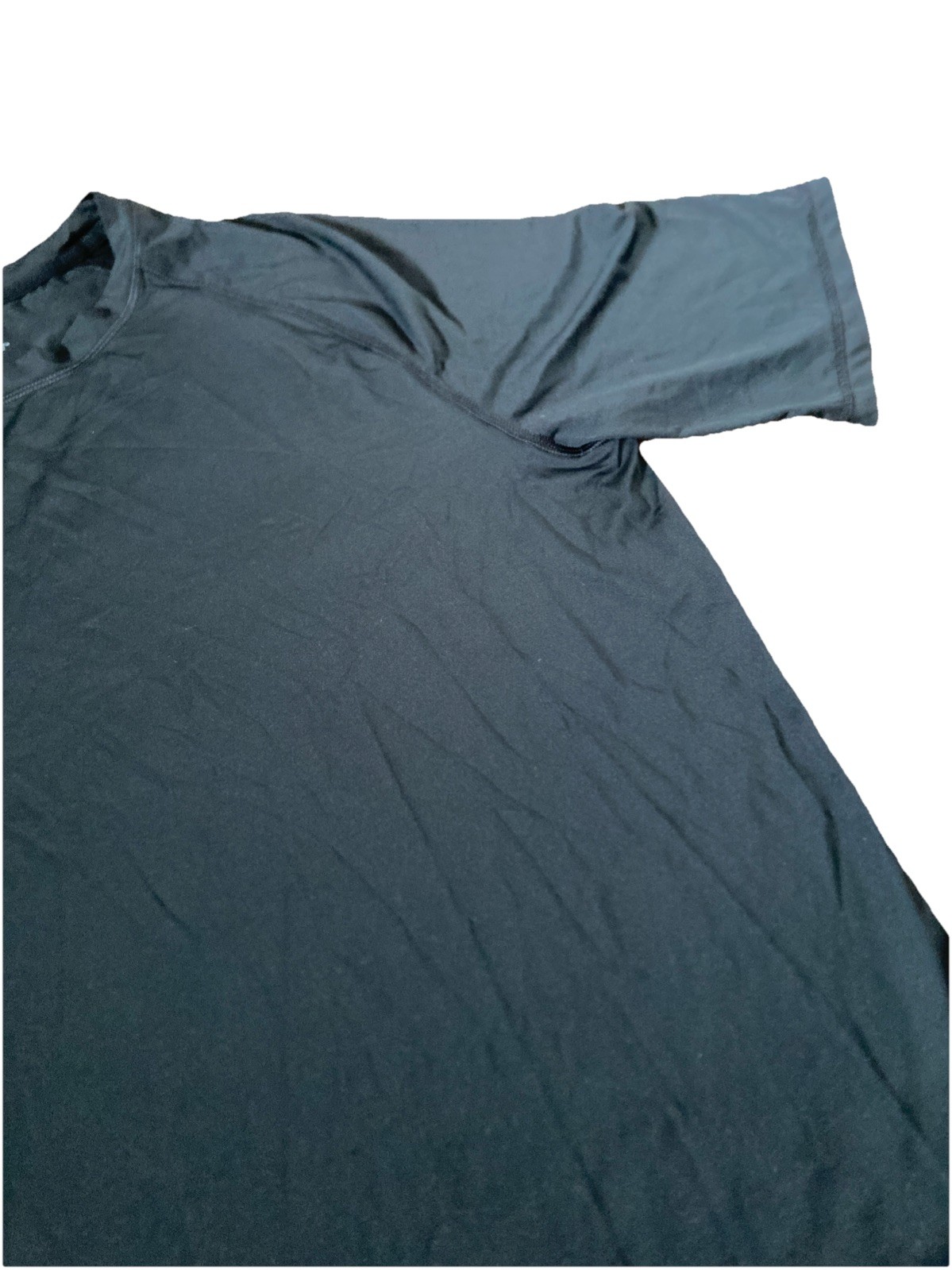 George Black Athletic Polyester Spandex T-Shirt Rash Guard Mens Size XL (46-48)