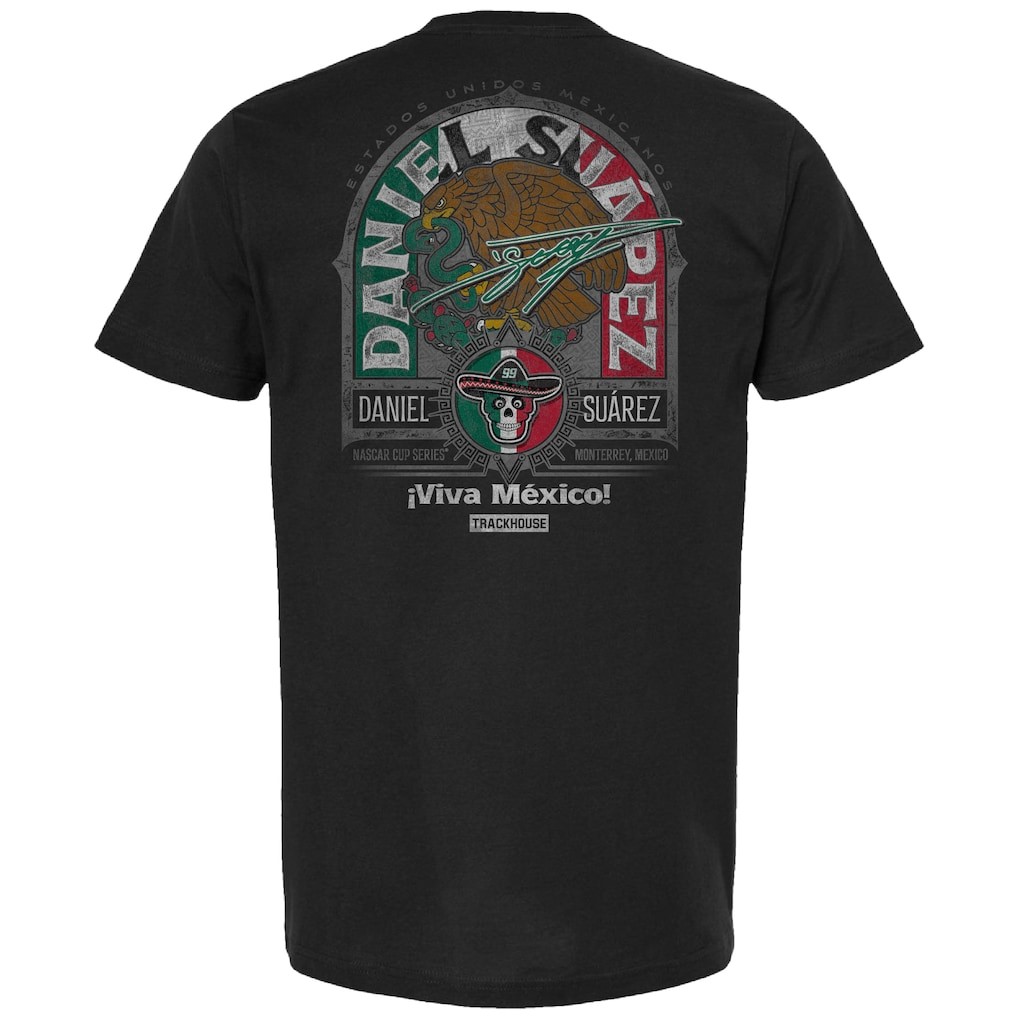Daniel Suarez Mexico Heritage T Shirt NASCAR Trackhouse Racing Tee