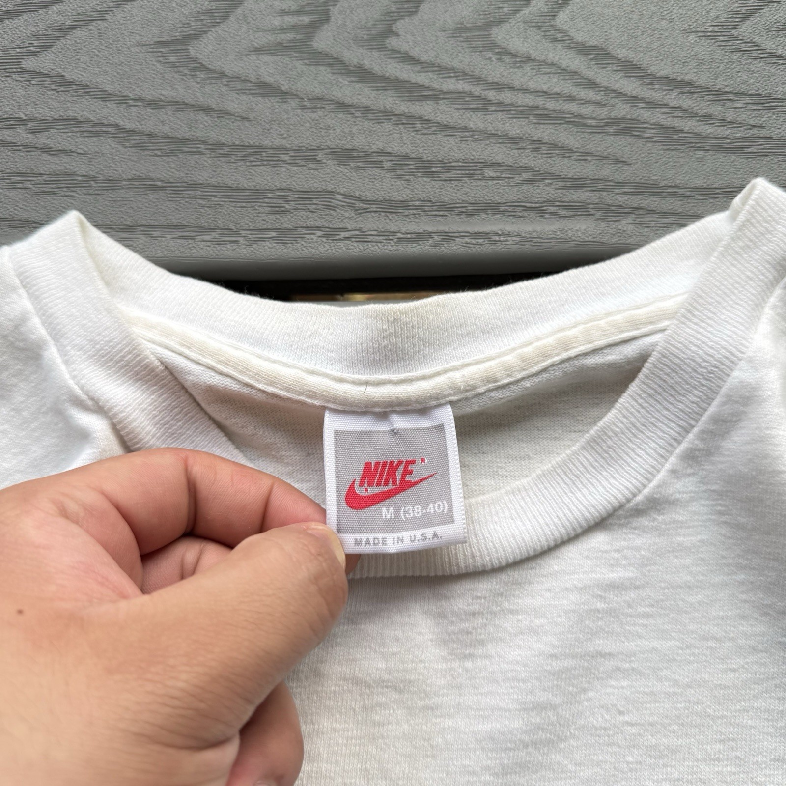 Vintage 80s/90s Nike International Tee Single Stitch Made in USA M