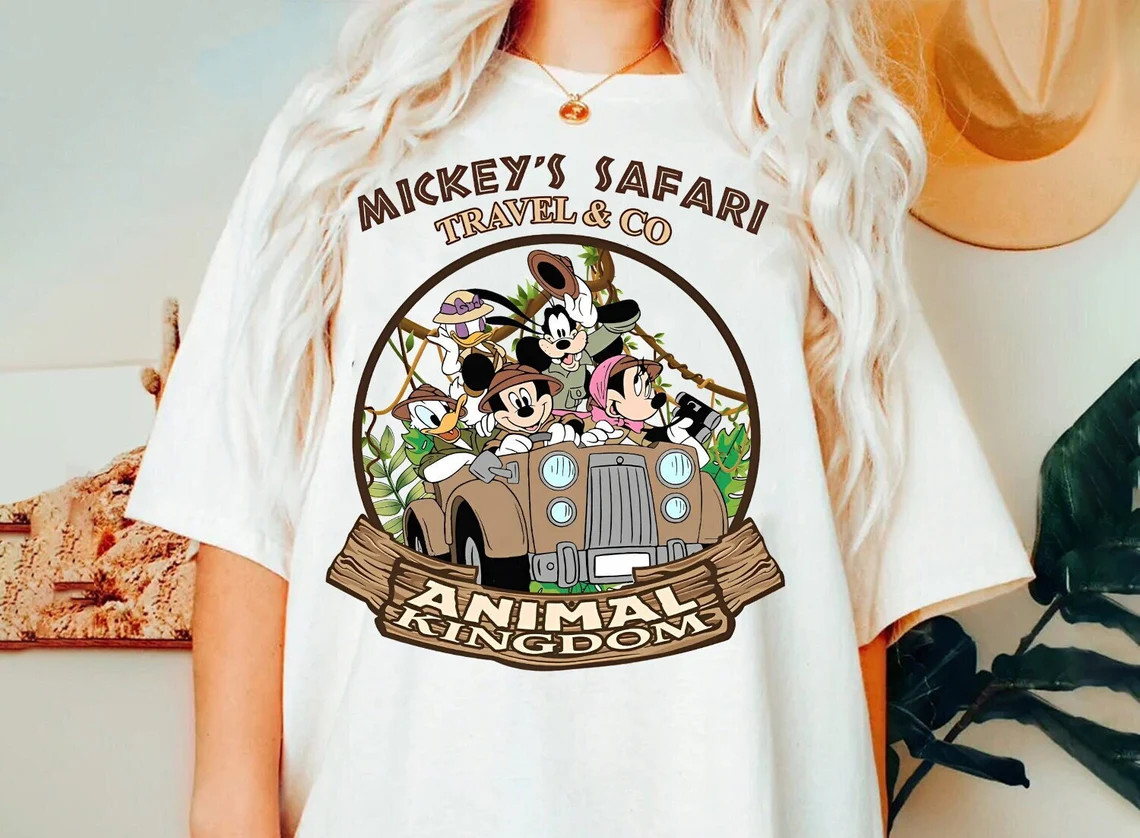 Disney Family Animal Kingdom Mickey And Friends T-Shirt Unisex #2