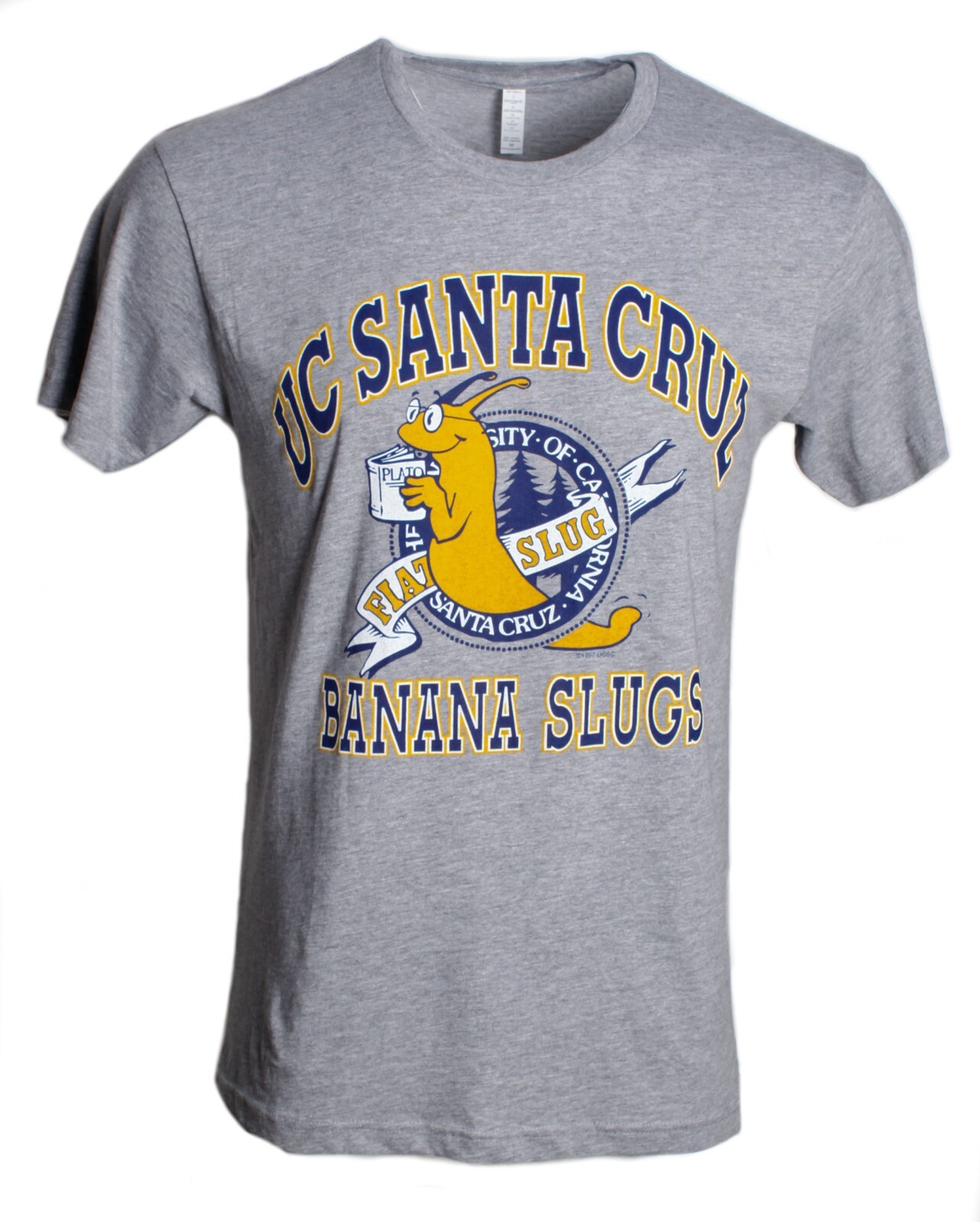Men’s UC Santa Cruz Banana Slugs T-Shirt UCSC Vincent Vega Pulp Fiction Movie