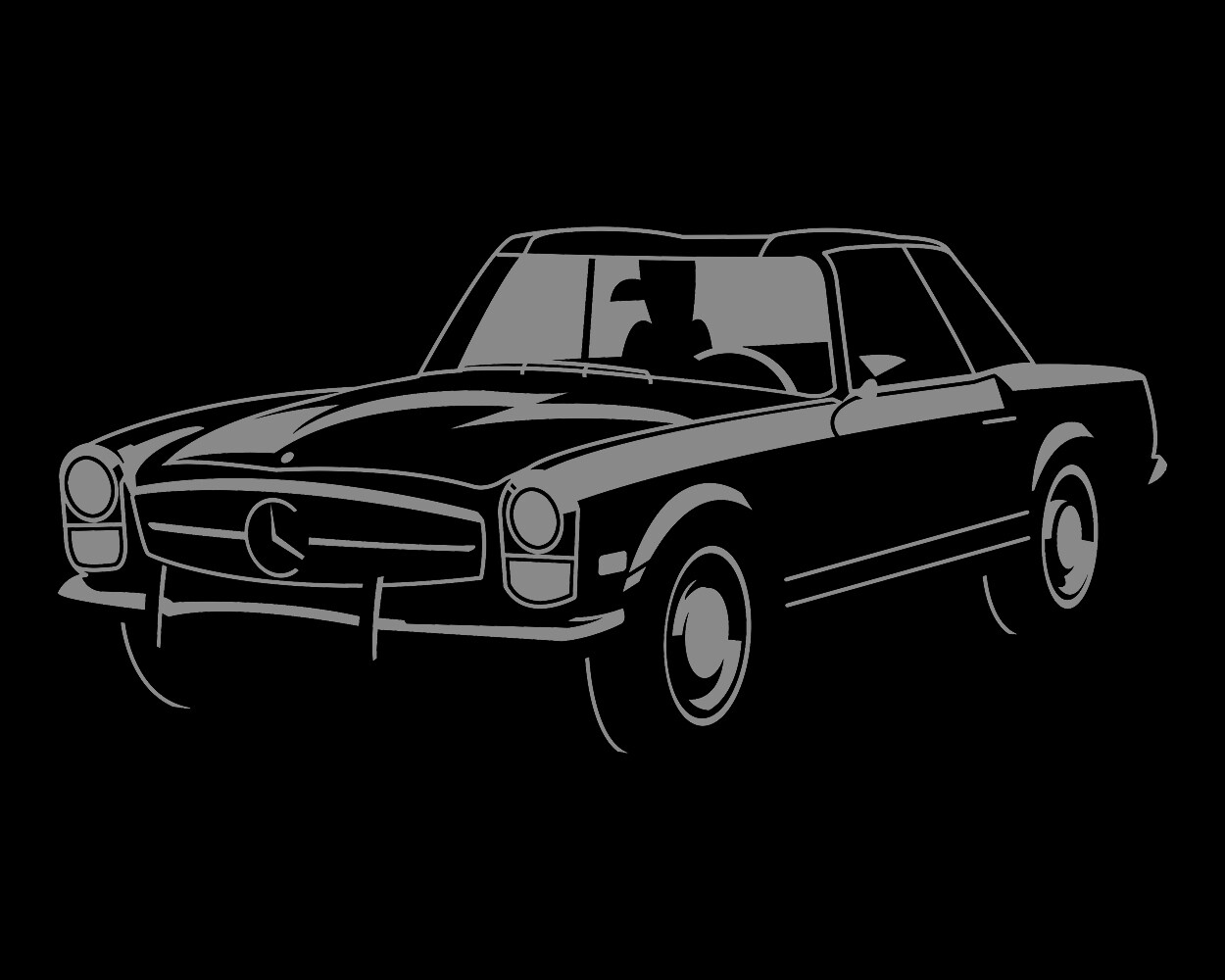 1970 280sl Unisex T-Shirt Multi Colors S-XL FREE S&H! Mercedes-Benz