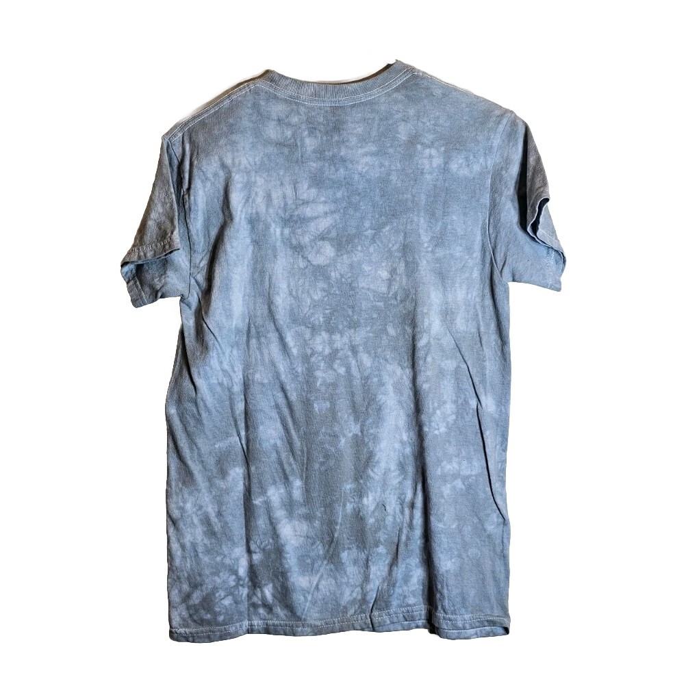 Sublime- T-Shirt Small Teal Gray -Tie Dye Graphic Tee Crew Neck Short Sleeve