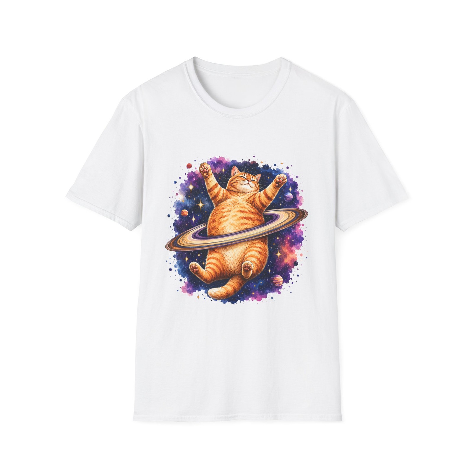 Orange Cat T-Shirt | Chaos in Space Tee