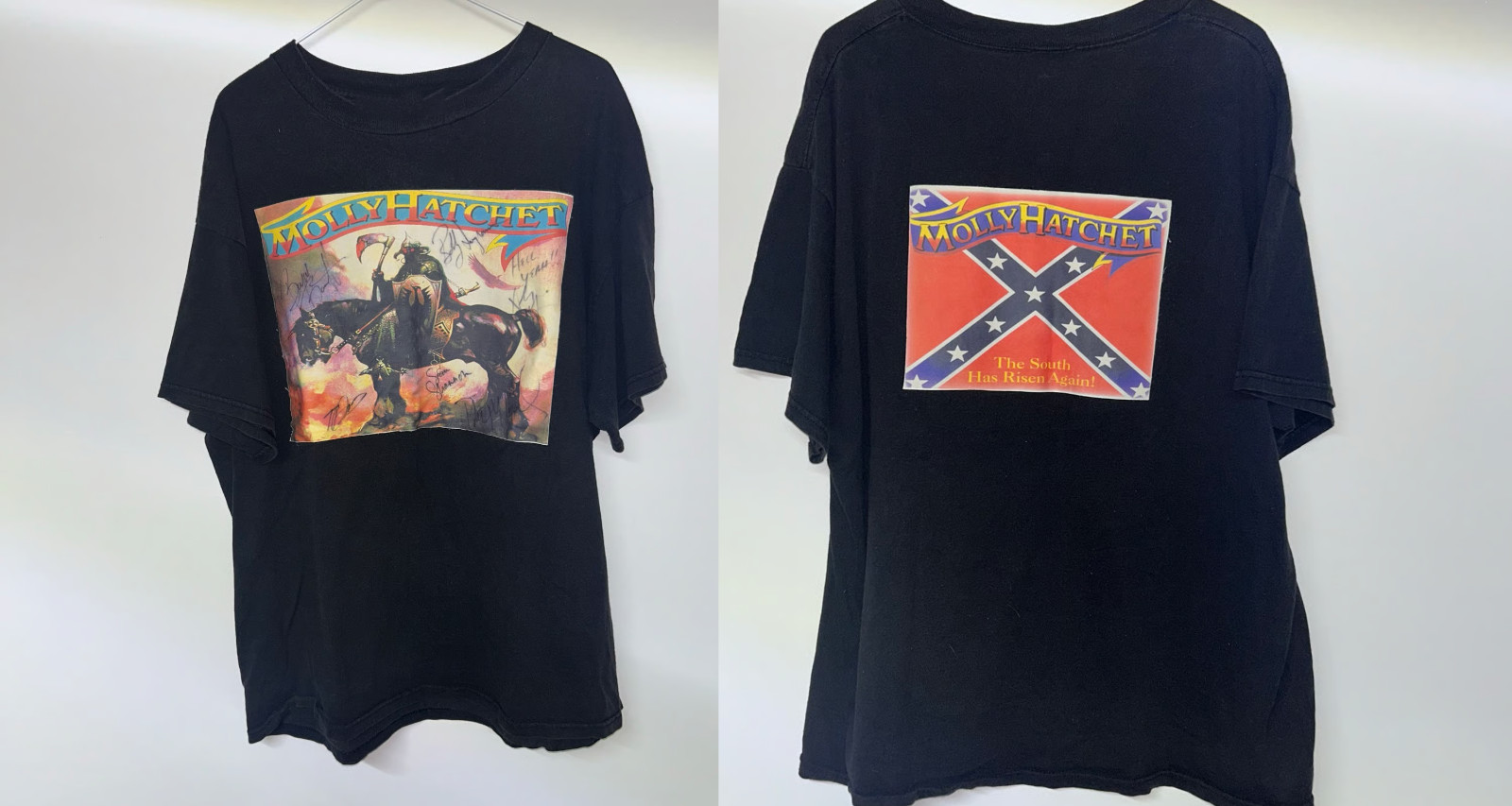 Molly Hatchet band 2 sides T-shirt unisex All sizes XZ1301