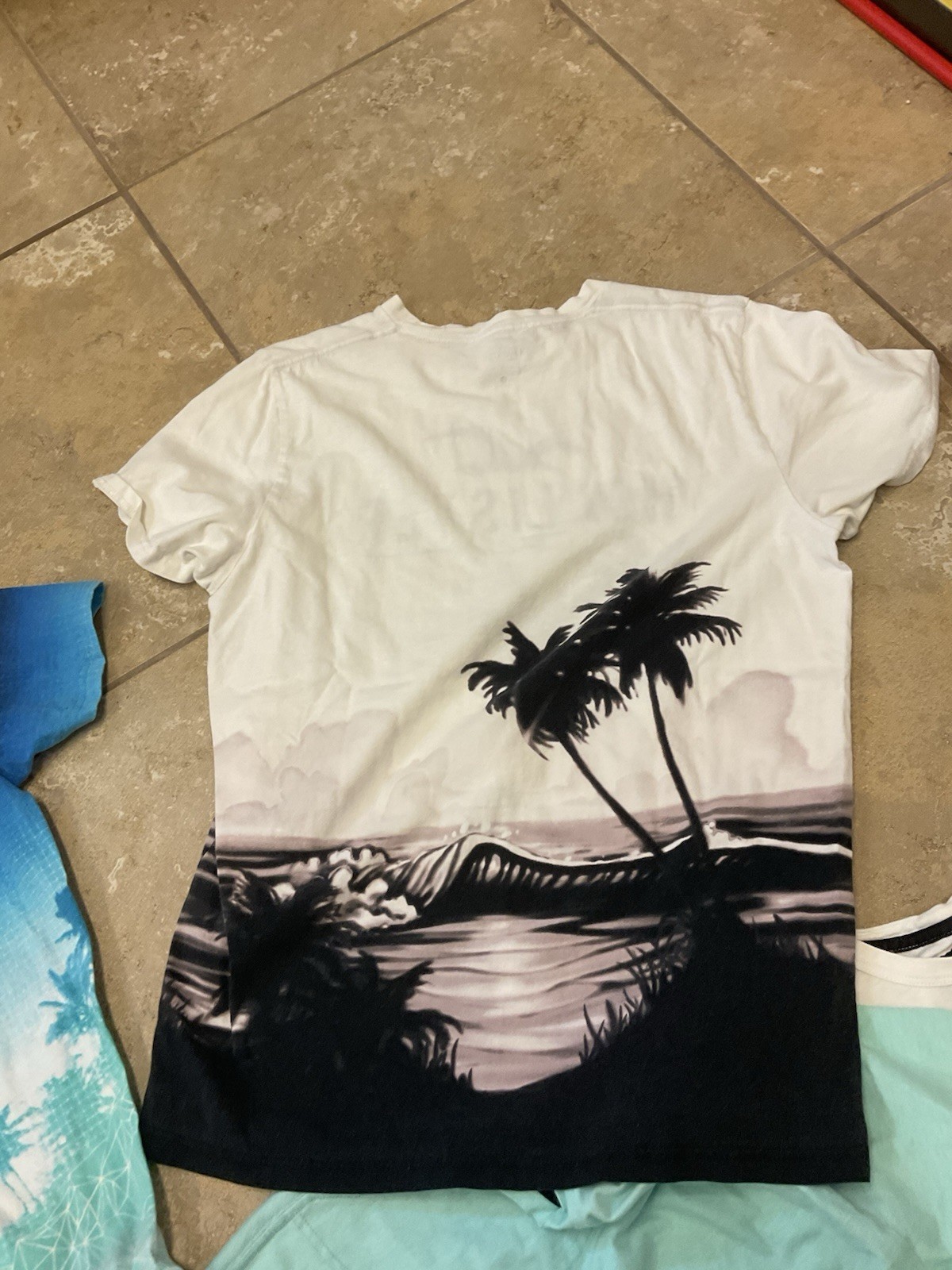 Hollister Must-Have Collection Large Cotton Shirt Lot Of 5 AOP