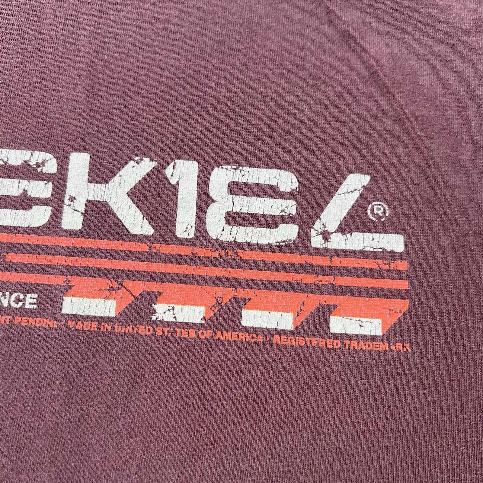 Vintage 90s Ezekiel Skateboard Skateboarding Mens 2XL T-Shirt Made USA Y2K Skate