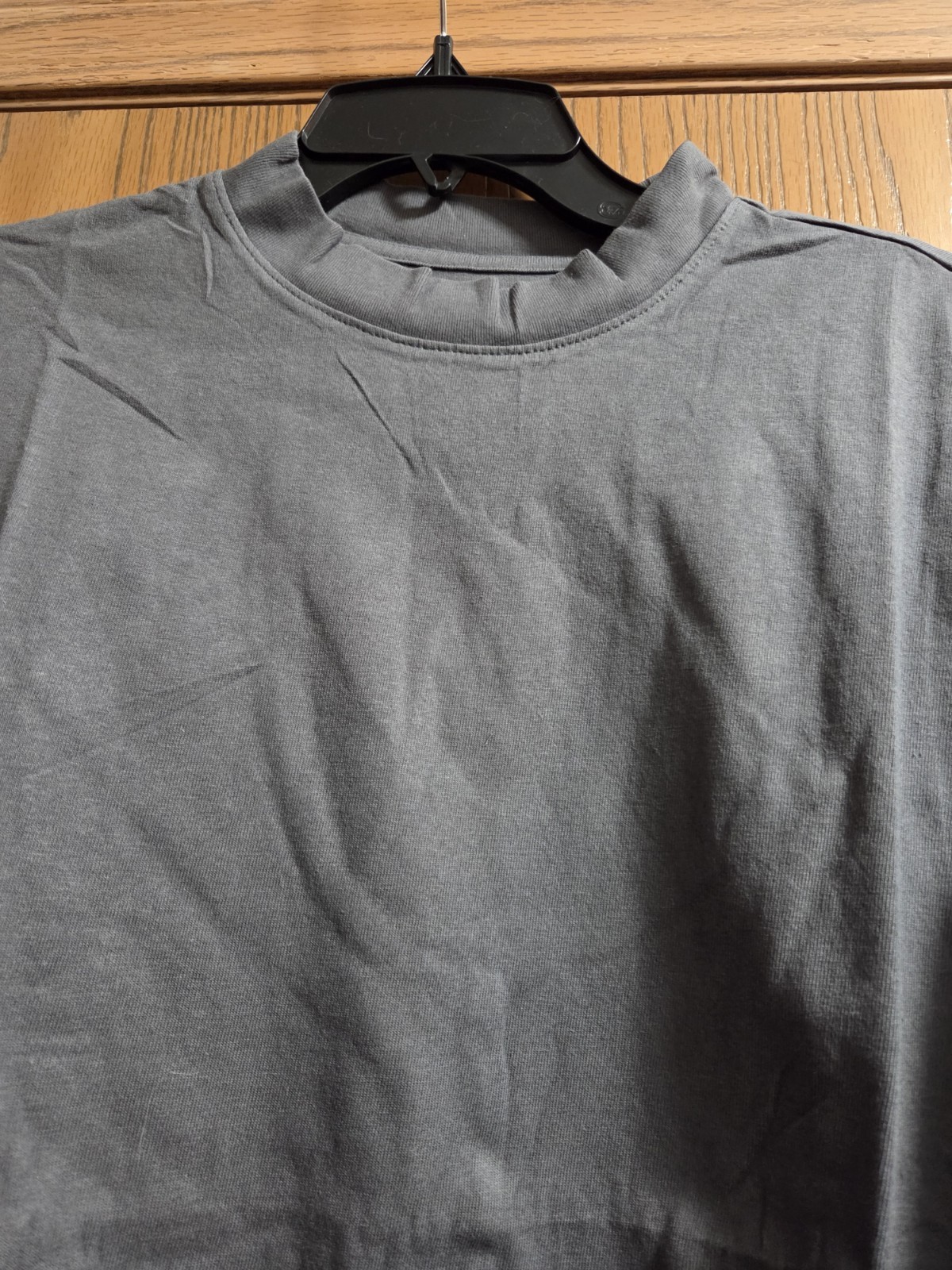 Yeezy X Gap Long Sleeve T-shirt Size M Dark Gray Unisex New Boxy Fit