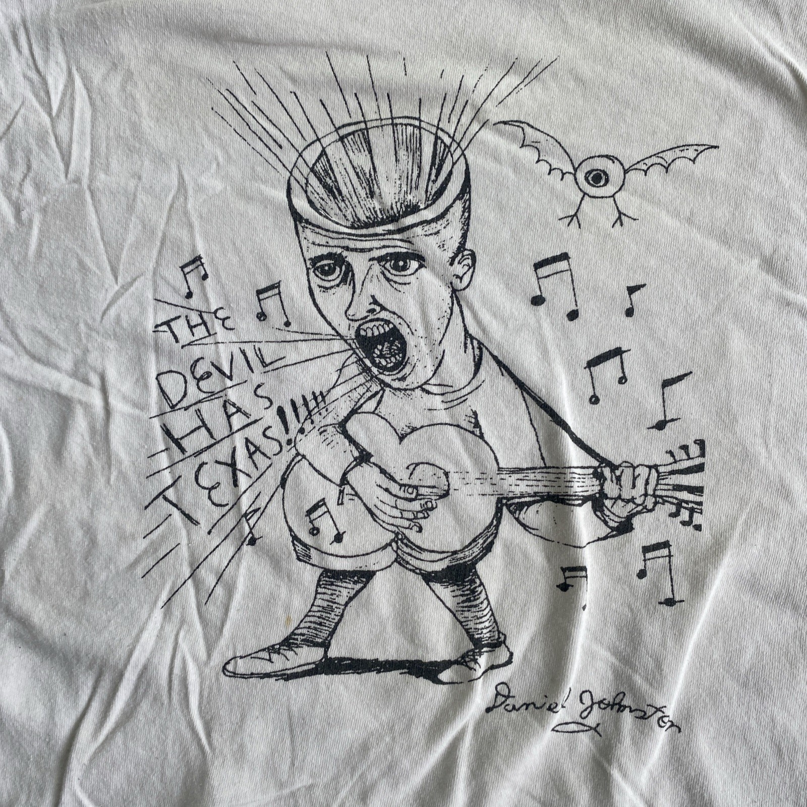 2002 Daniel Johnston The Devil Has Texas Men’s Medium