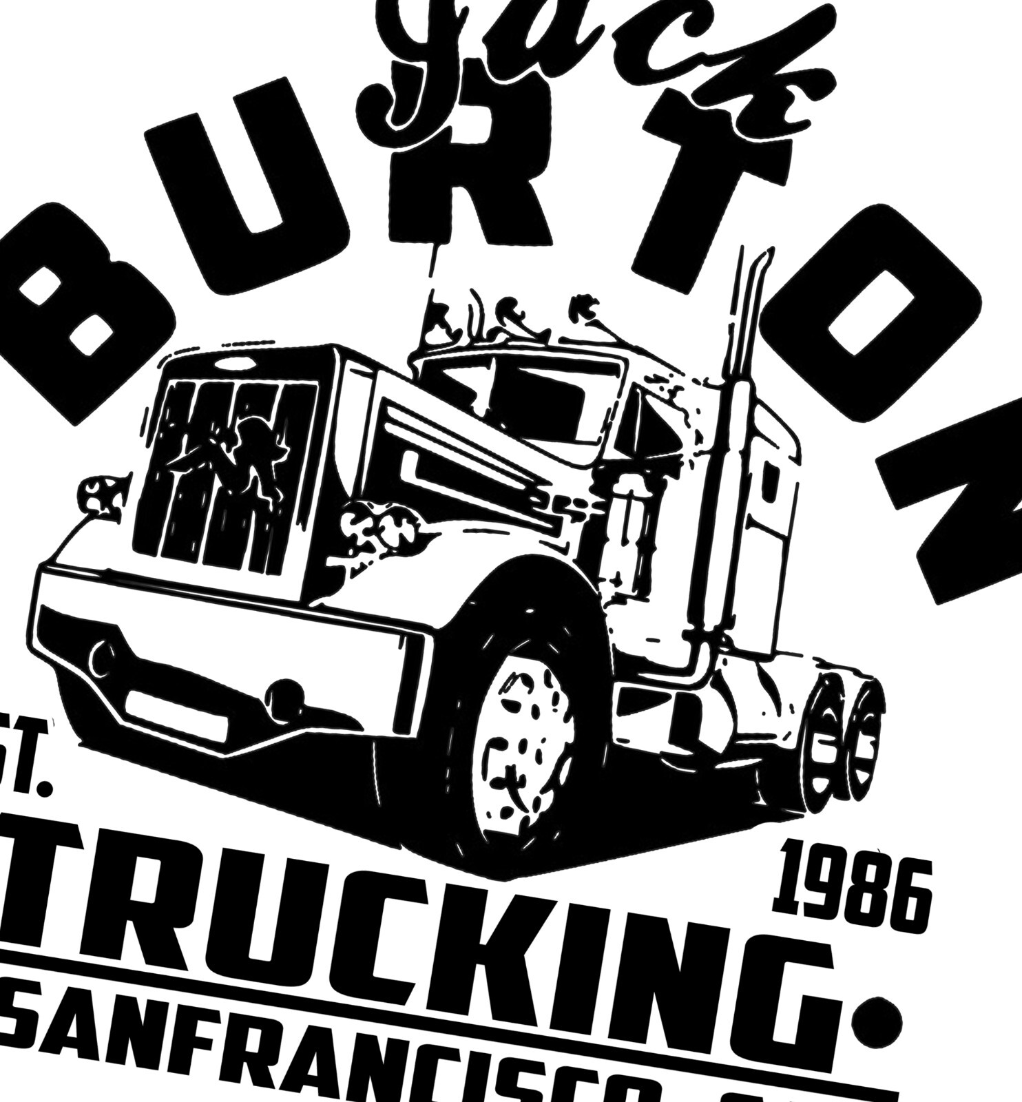 Jack Burton T-Shirt, Big Trouble In Little China Shirt, Hauling Ass Shirt