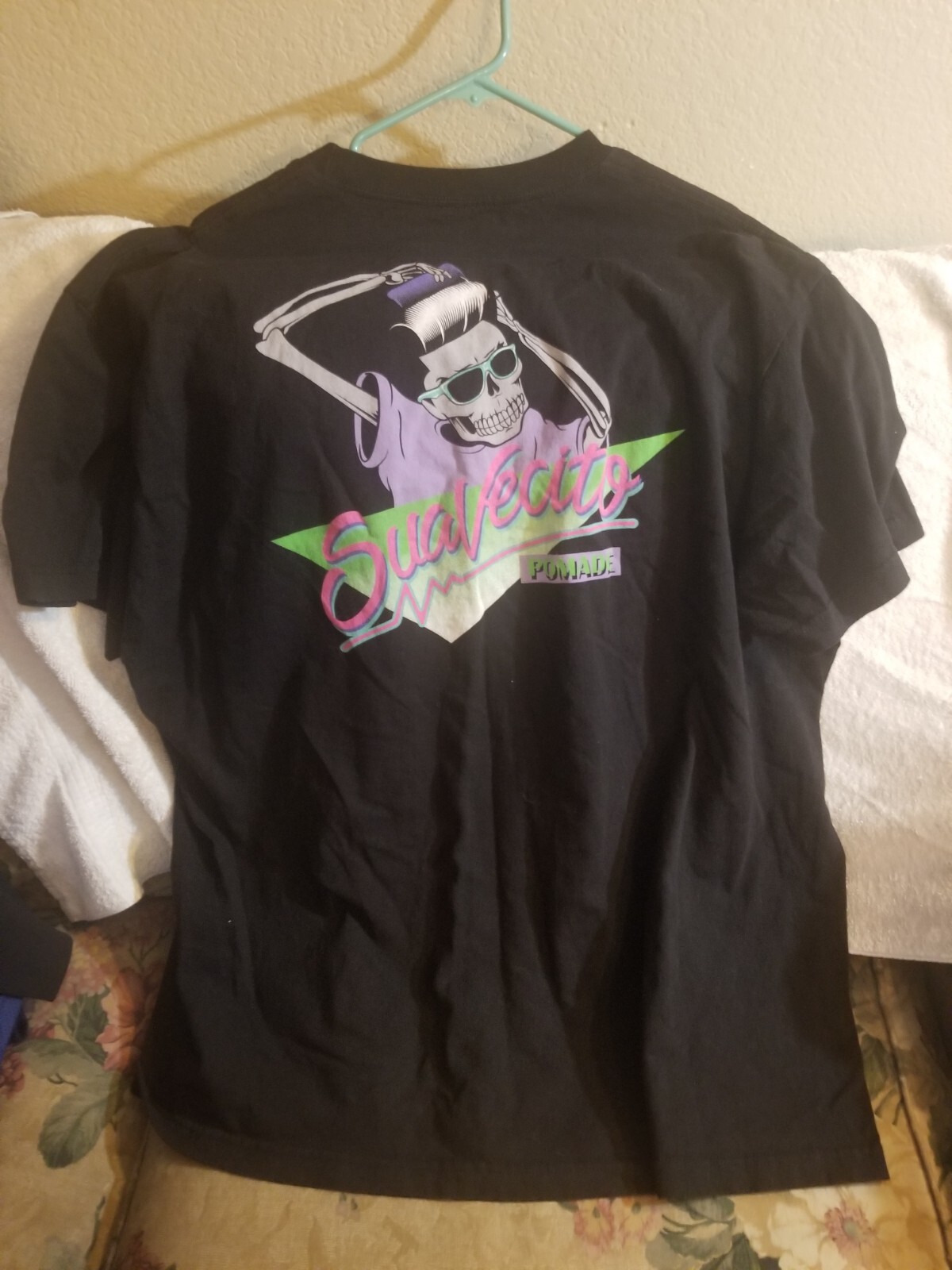 SUAVECITO POMADE SHIRT – 2XL – BLACK – ROCK-A-BILLY