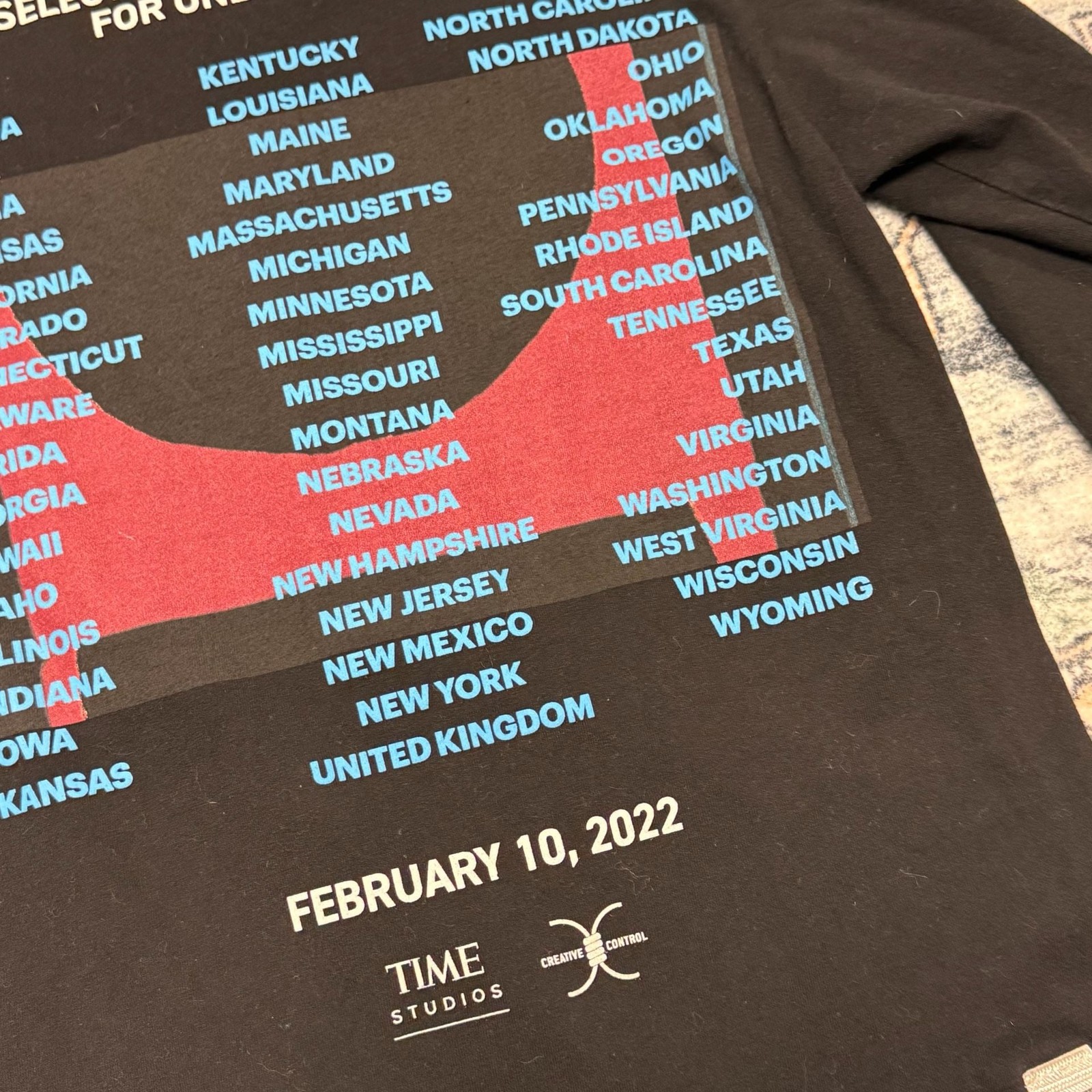 Kanye West x Creative Control Jeen-Yuhs Documentary Premiere Long Sleeve T-Shirt