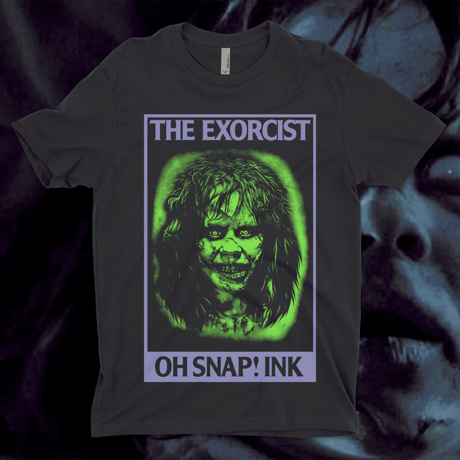The Exorcist | Regan MacNeil Classic Horror Graphic T-Shirt by OH Snap! Ink