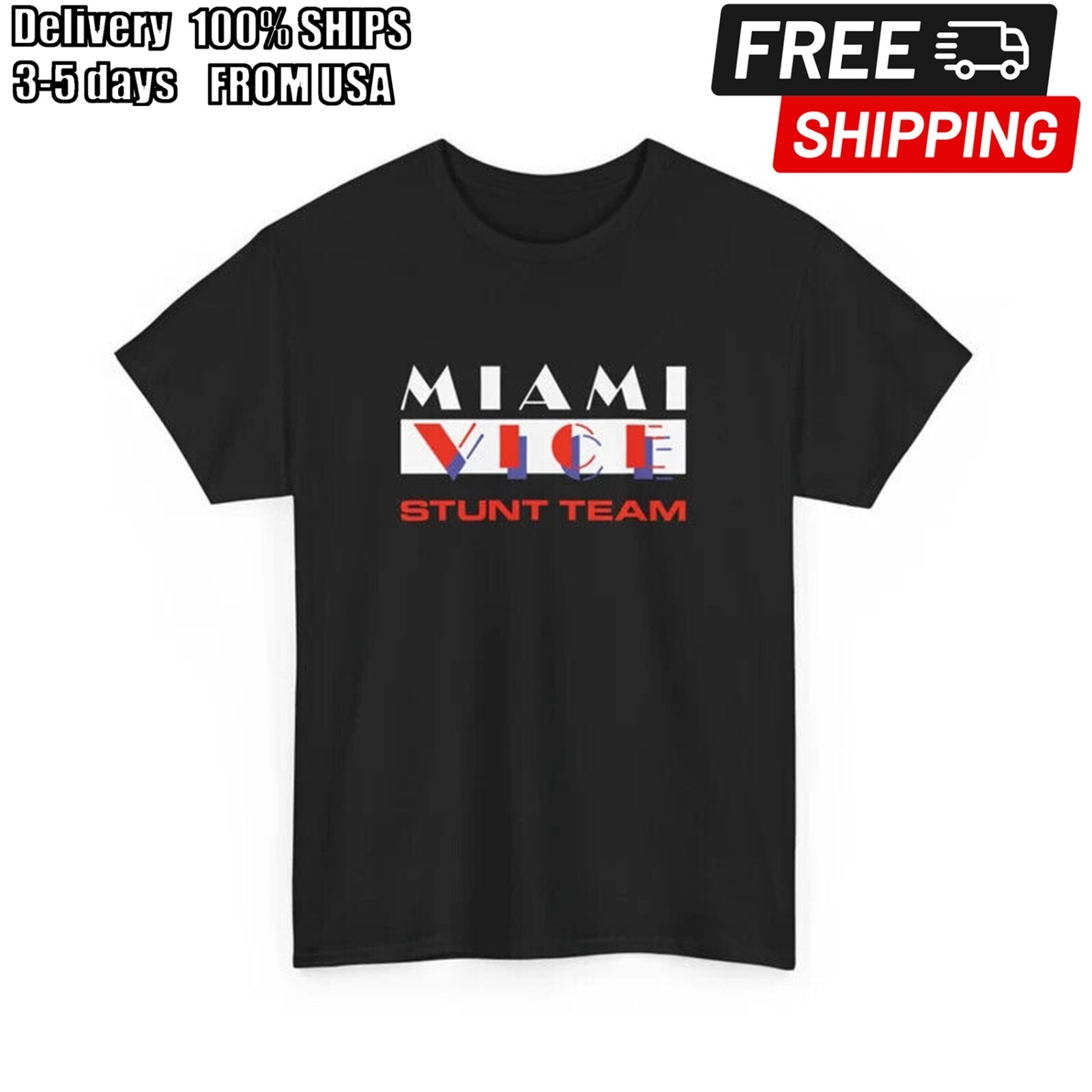 Miami Vice Stunt Team – The Fall Guy tshirt