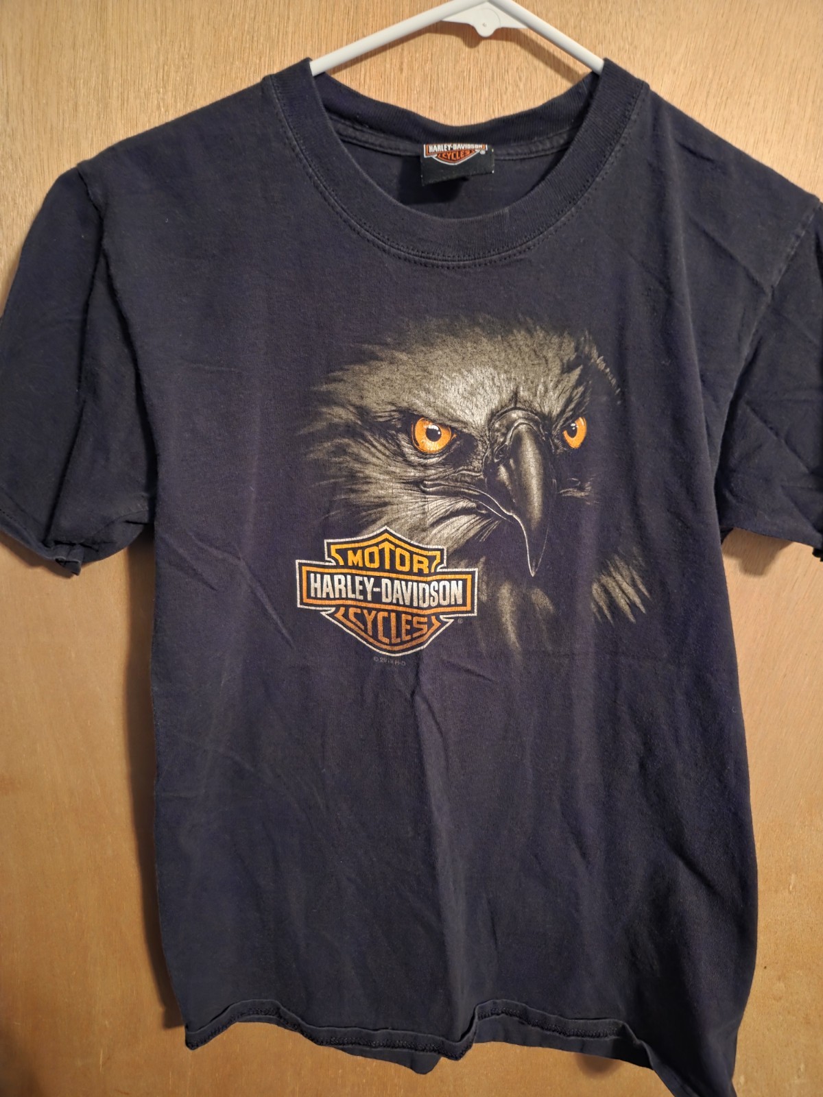 Harley Davidson Big Eagle Face Size Small Shirt