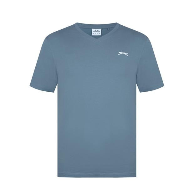 Men’s Slazenger Cotton V Neck T Shirt XS S M L XL XXL 3XL 4XL ASS COLOURS BNWT