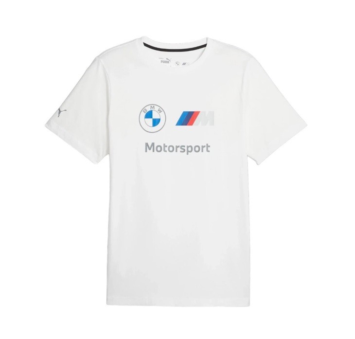 Puma BMW Motorsport MMS Essential Racer Logo T Shirt Men’s Size Medium
