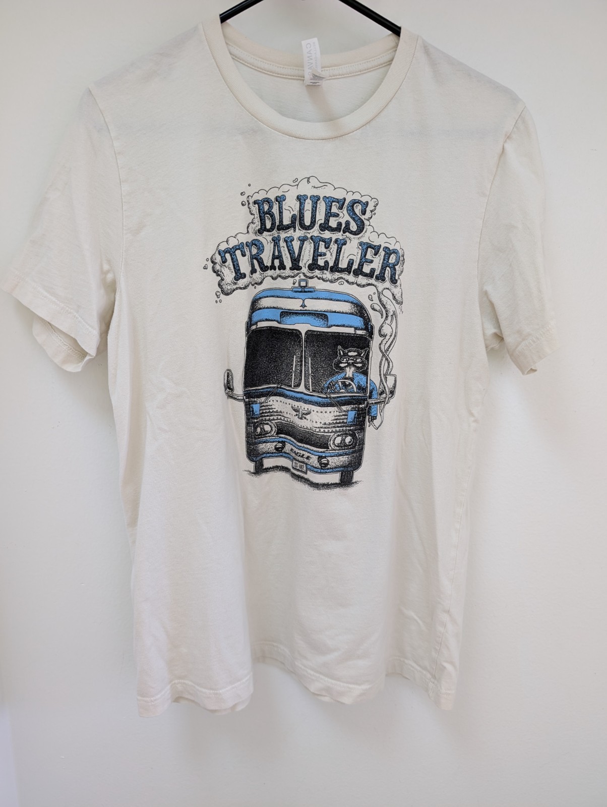 Blues Traveler 2025 Summer Tour T-Shirt Canvas Soft Cotton Tee Size Large