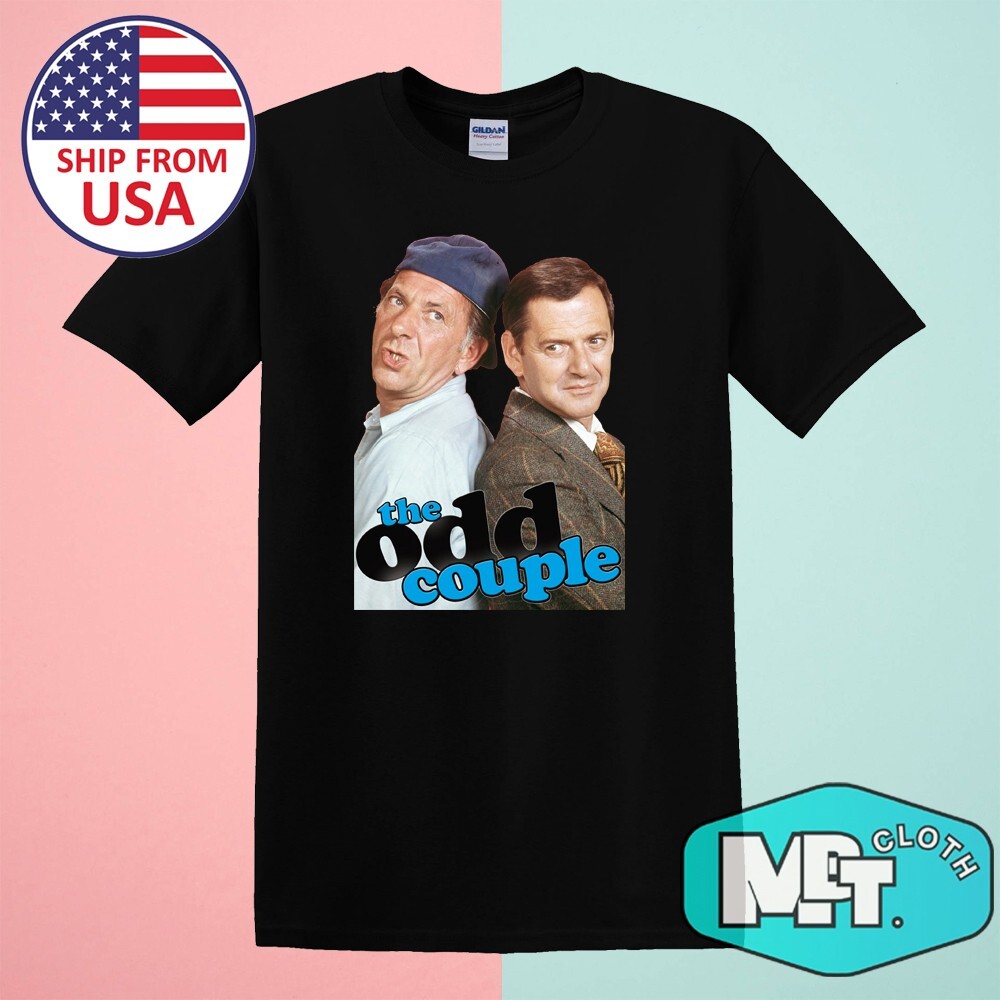 The odd Couple TV Show Men’s Black Size S-5XL