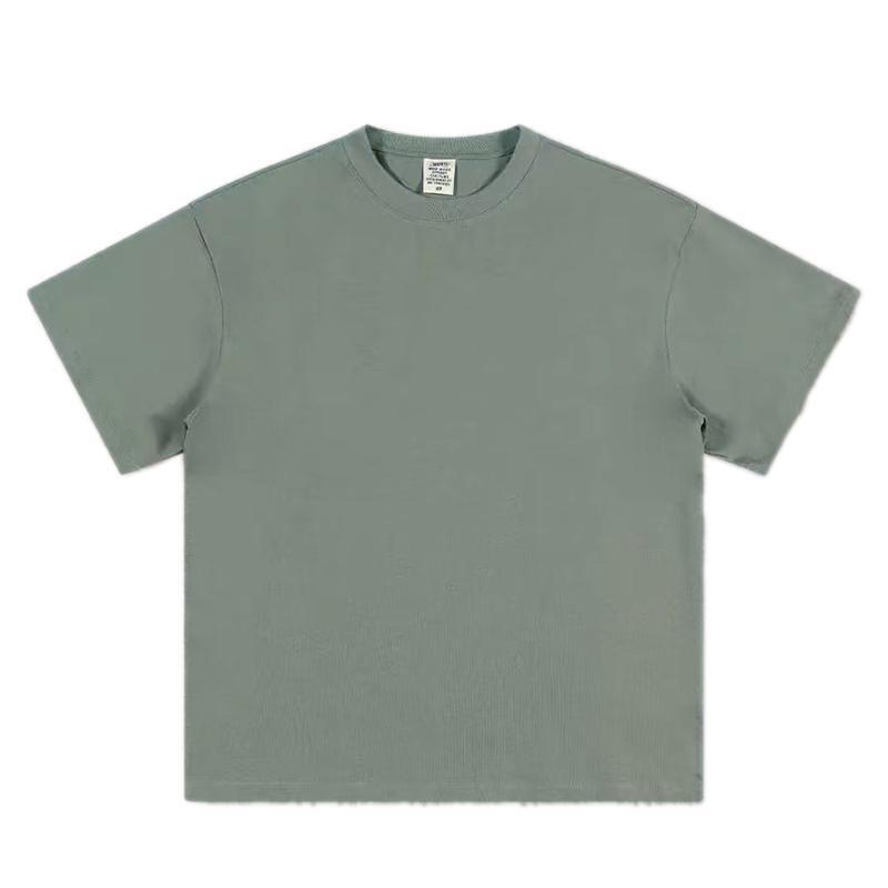 Men’s Premium 500gsm Heavyweight Cotton Tee Thick Crew Neck Short Sleeve Tshirt