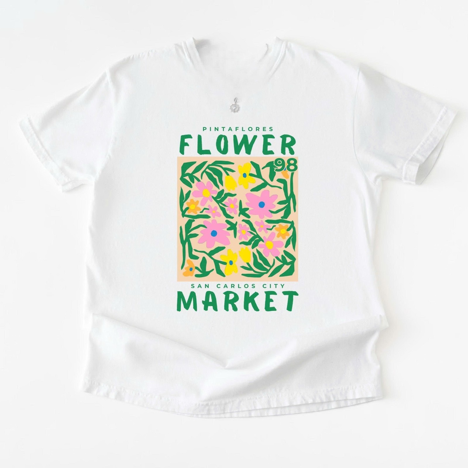 Boho Floral Shirt_ Pintaflores Flower Market Tee