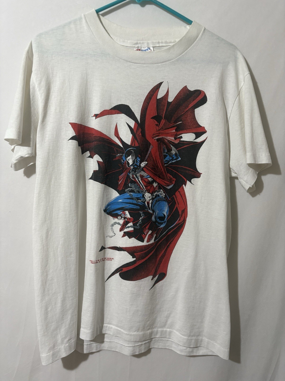 Spawn 1993 Vintage Image Comics T-Shirt McFarlane Art, Men’s L, USA Made