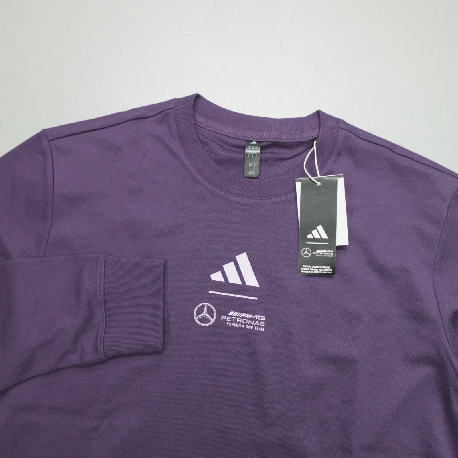 Adidas Mercedes AMG Petronas Formula One Team Woven Top Motorsport Small JX8812