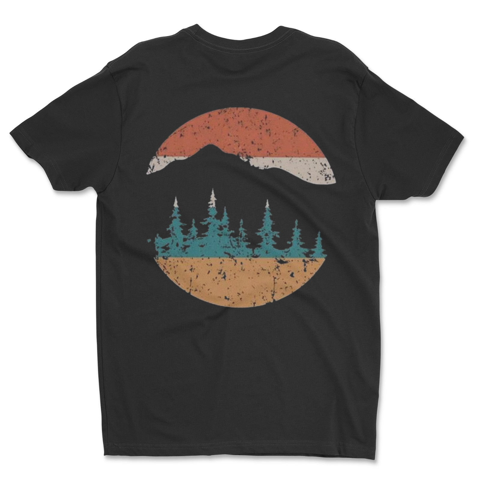 Custom T-Shirt Mountains/ Unisex Soft Style T-Shirts, Next Level- Cotton