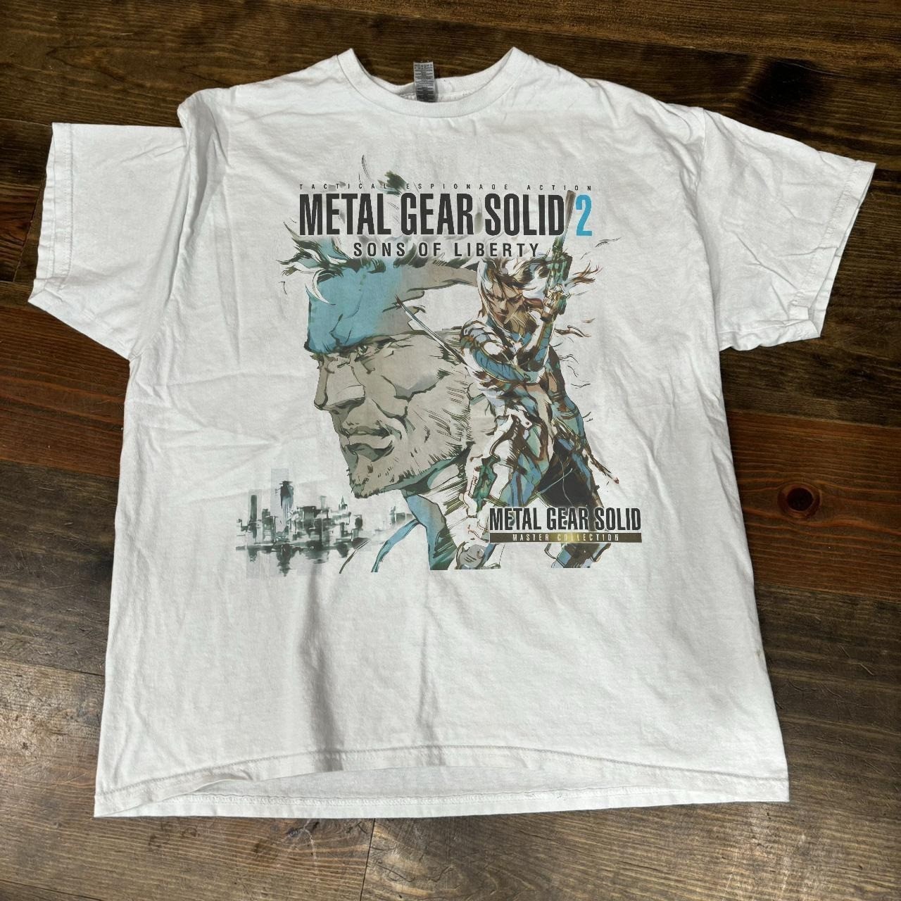 Metal Gear Solid 2 Unisex T-Shirt S-5XL
