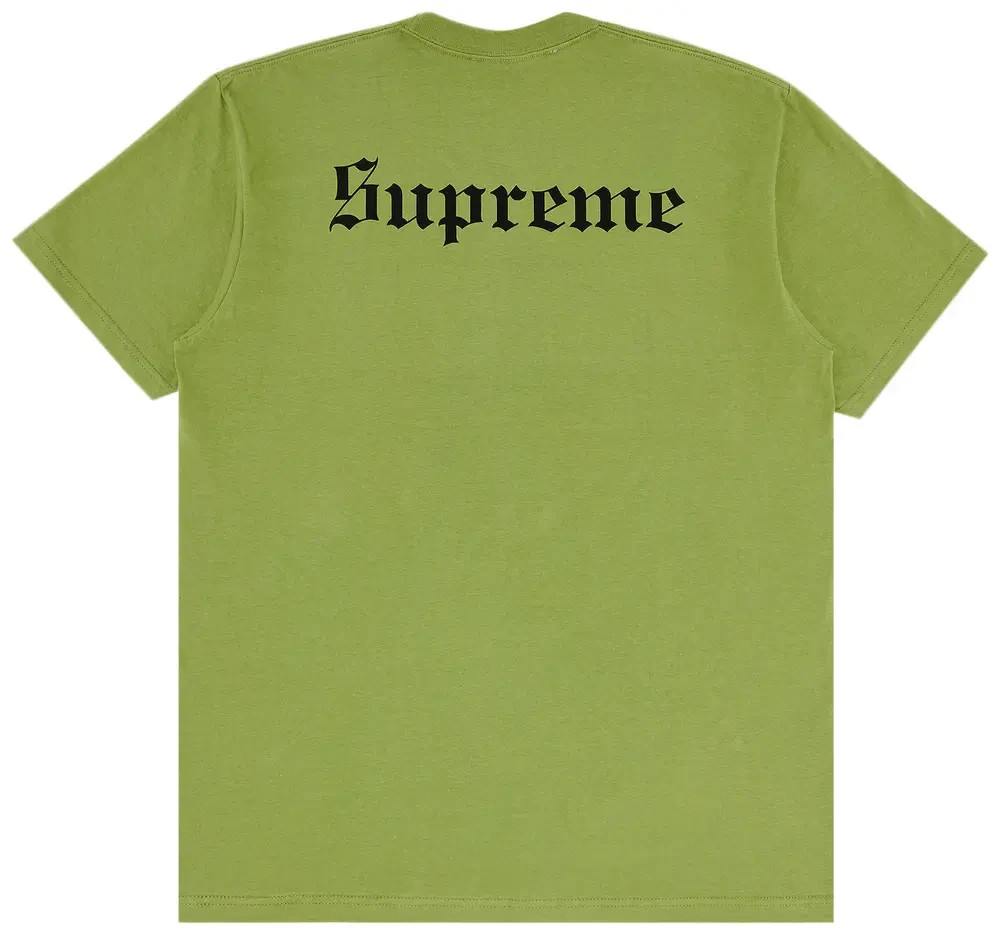 Supreme Snow White Tee Moss FW24