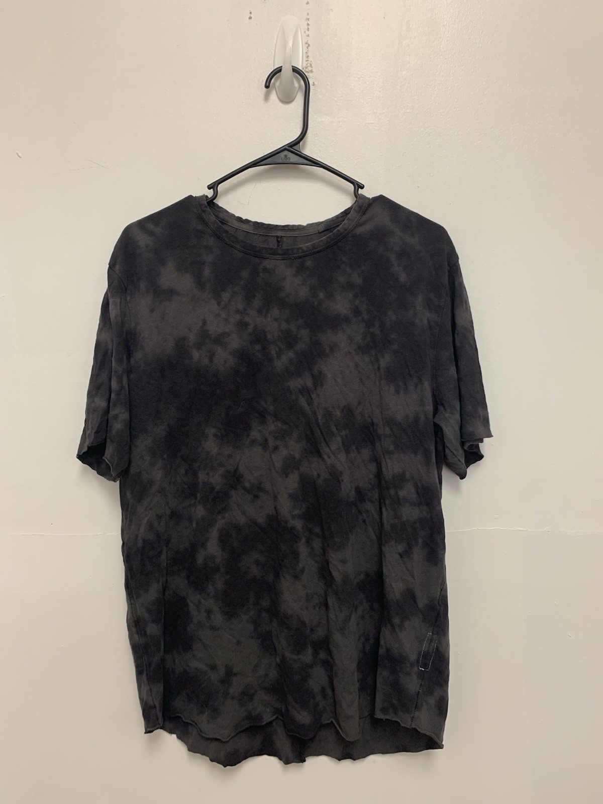 Rag & Bone Haydon Mens T Shirt Linen Blend Tie Dye Short Sleeve Large