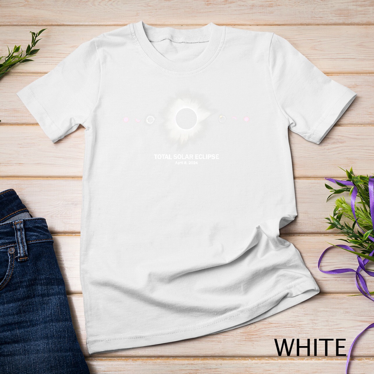 Solar Eclipse Shirt 2024 Total Eclipse T-Shirt Unisex T-shirt