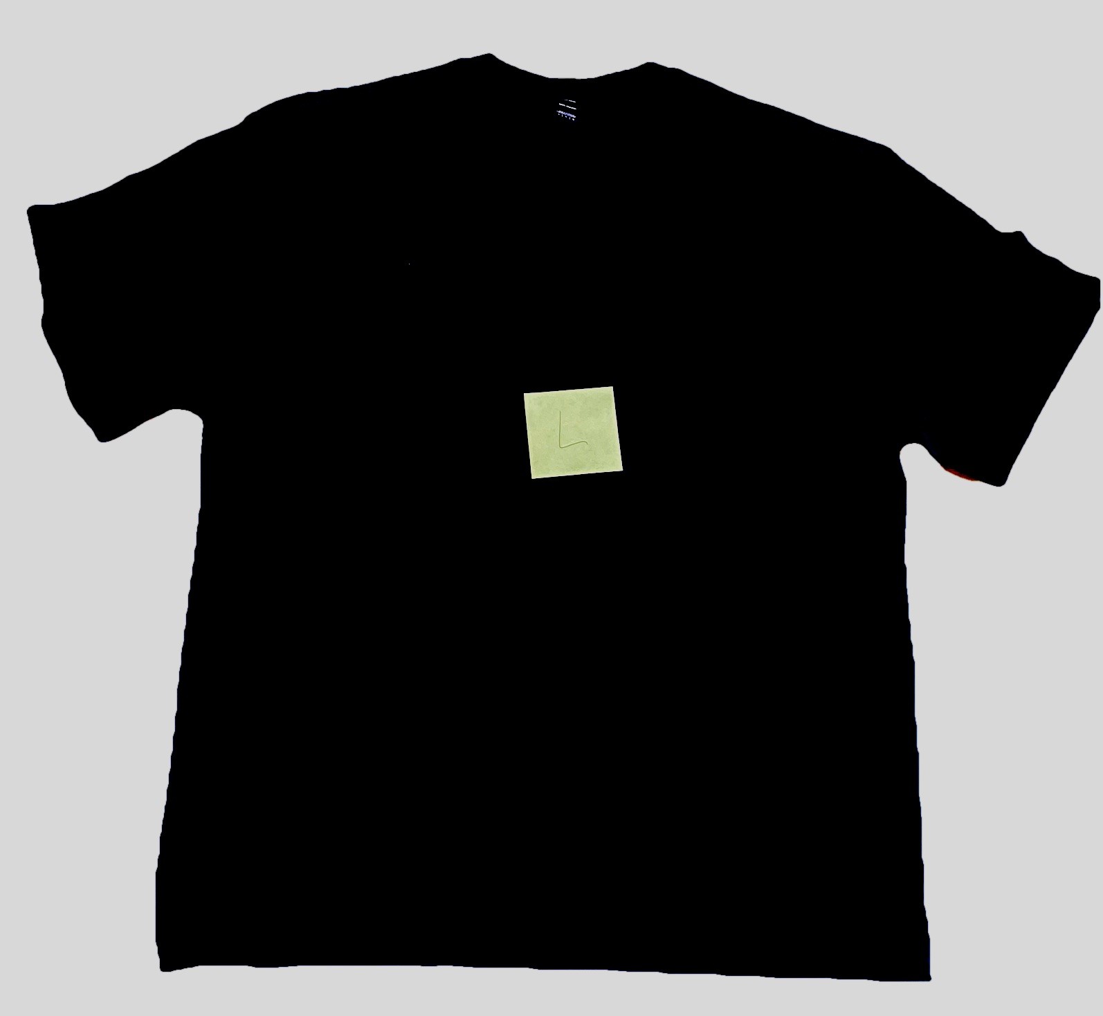Heavyweight District T-shirt Black (Blank) Machine Washable