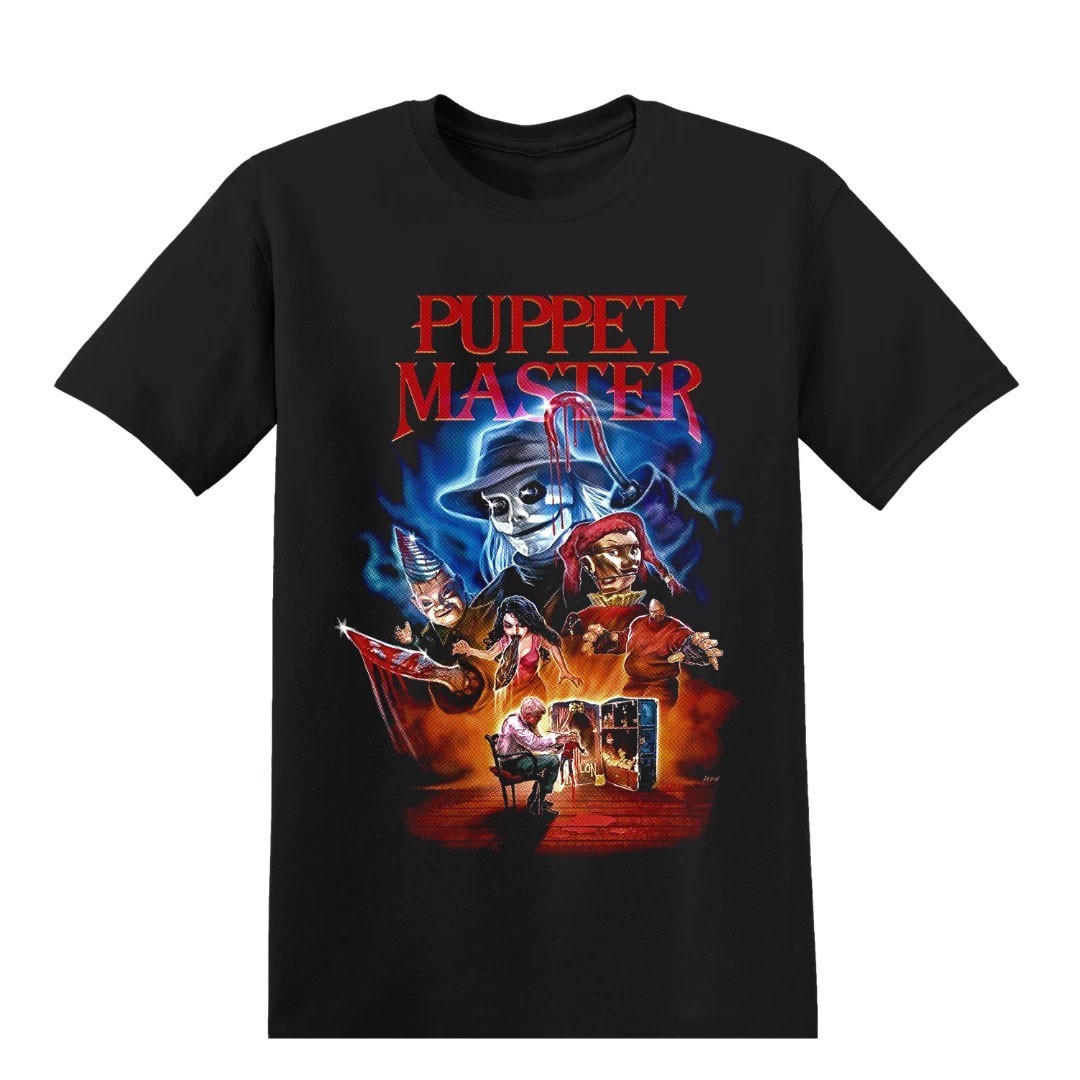 Puppet Master Movie Horror T-Shirt Black