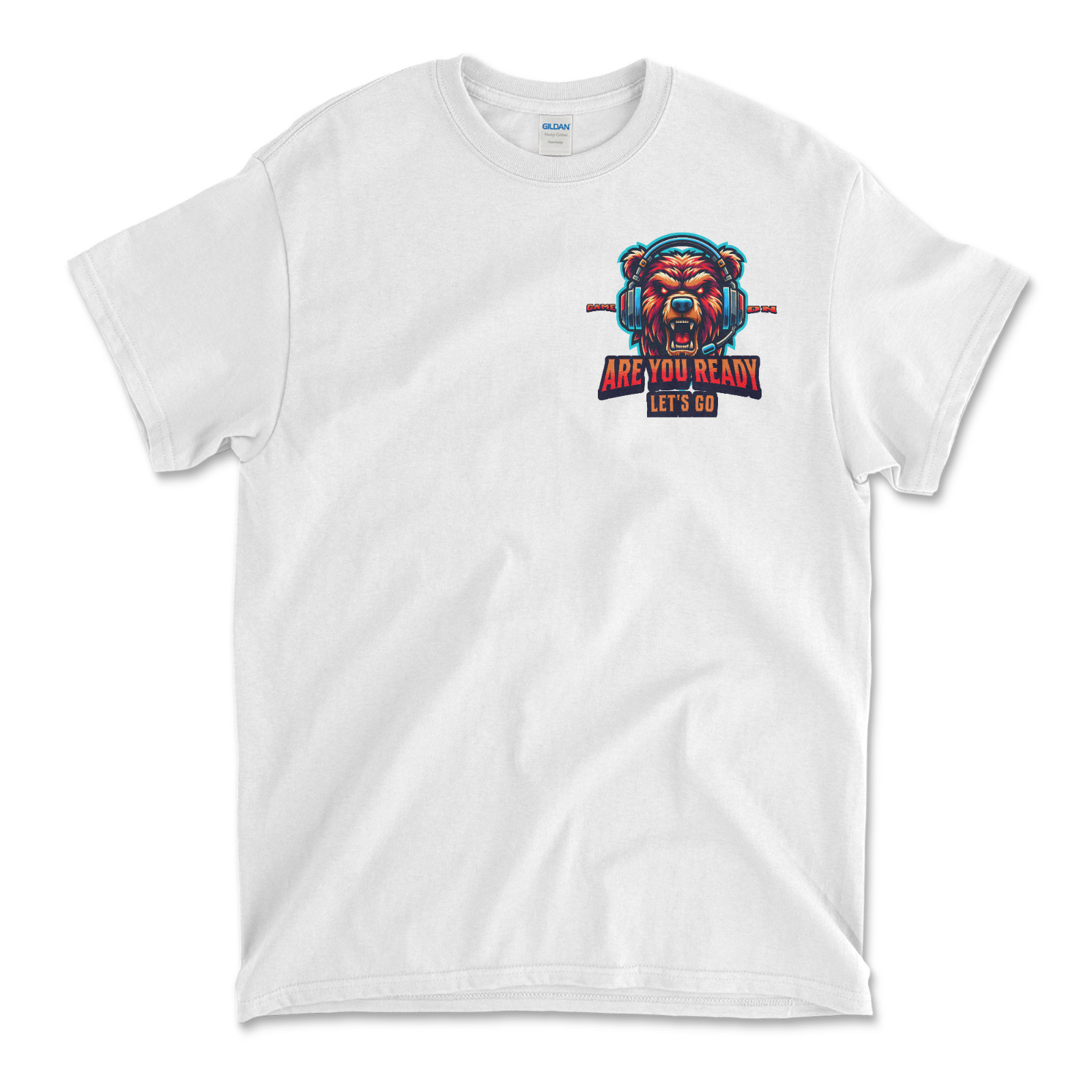 Custom T-Shirt Are You Ready! / Unisex Soft Style T-Shirts, Gildan Heavy- Cotton