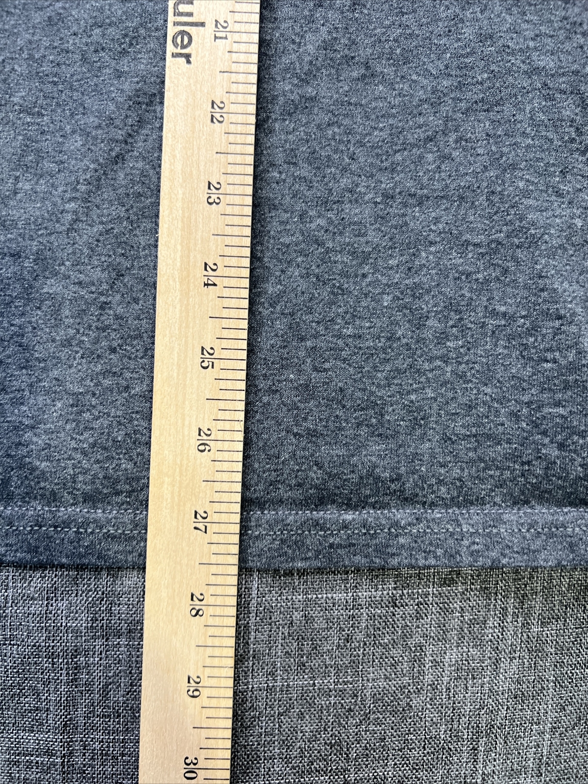 D. Dyer Inc. Shirt Men Size Medium Athletic Gray Flag Construction Short Sleeve