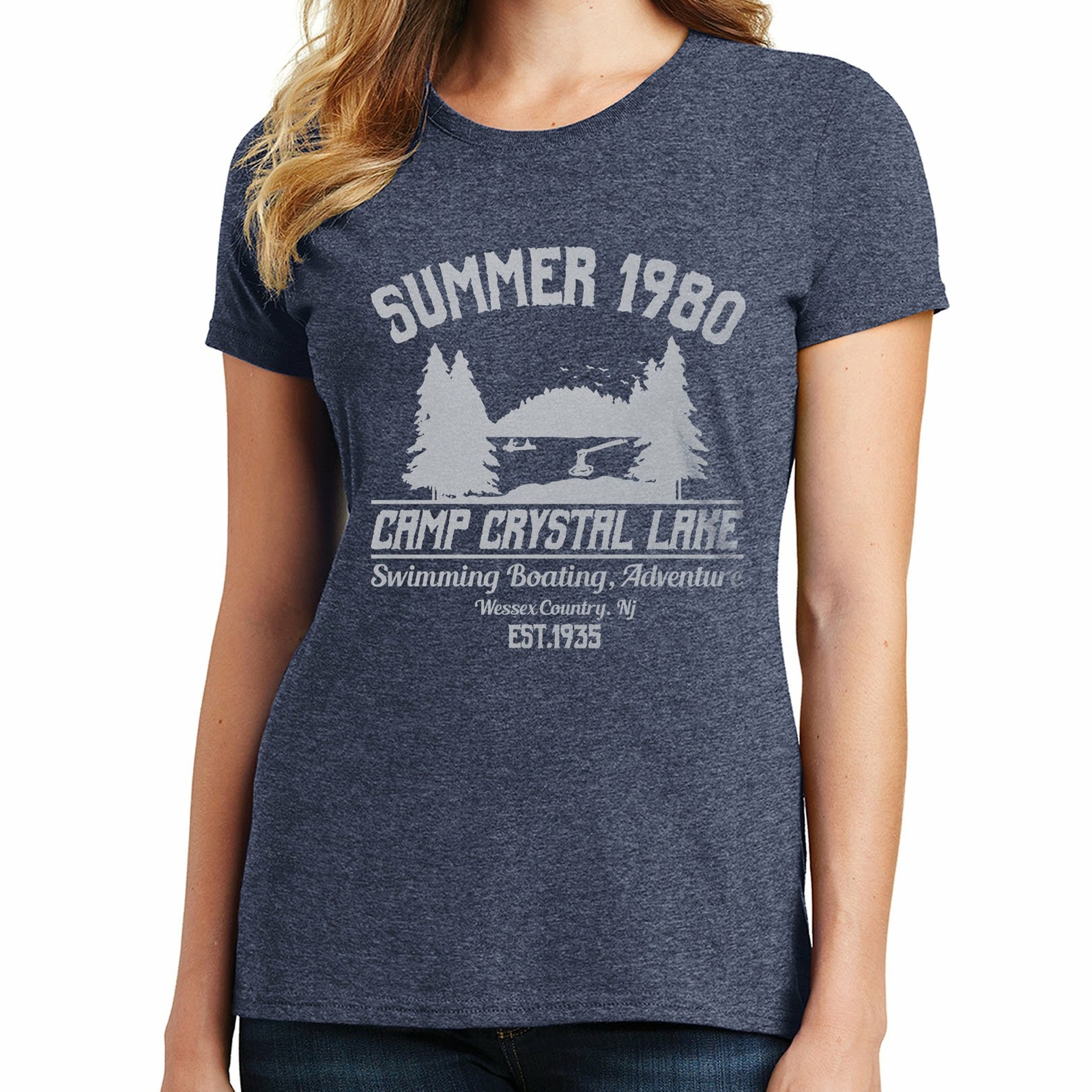 Camp Crystal Lake Summer 1980 T-Shirt Friday the 13th Jason 04020