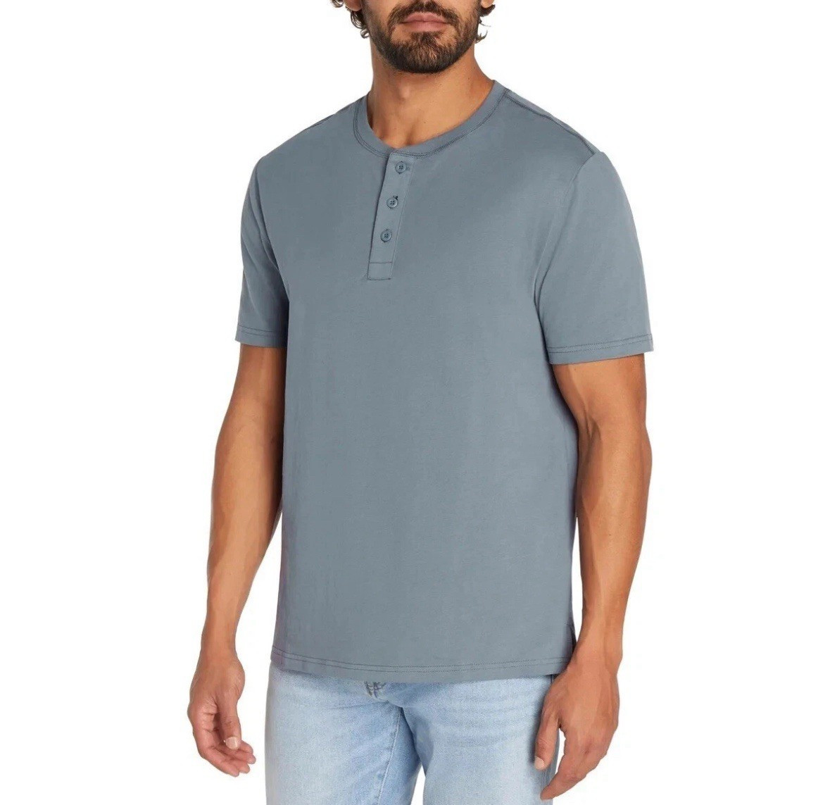 GAP Men’s Short Sleeve Henley Tee