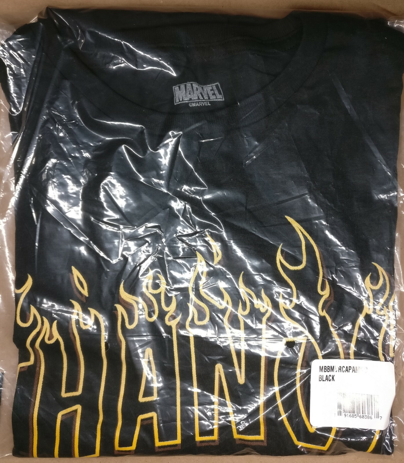 Avengers Shirt Thanos Flames Infinity Stones Endgame Marvel Tee Mens Small-XXL