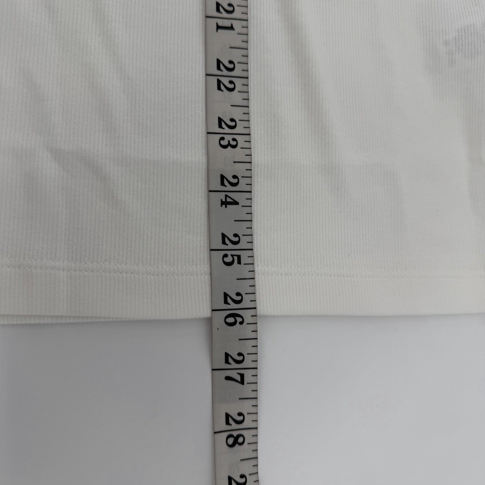 Todd Snyder Tank Top Mens S White Ribbed Tank Top KN1270422 Pima Cotton Modal