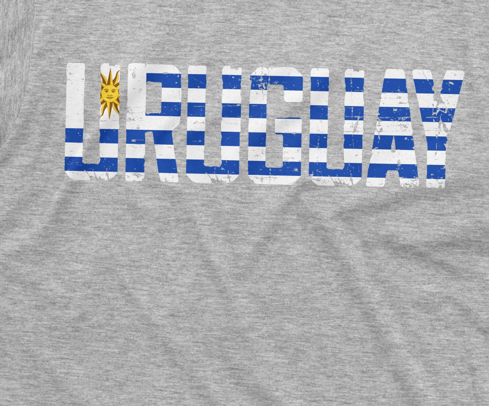 Uruguay T-shirt Nation Patriotic Oriental del Uruguay T-shirt Flag Soccer shirt