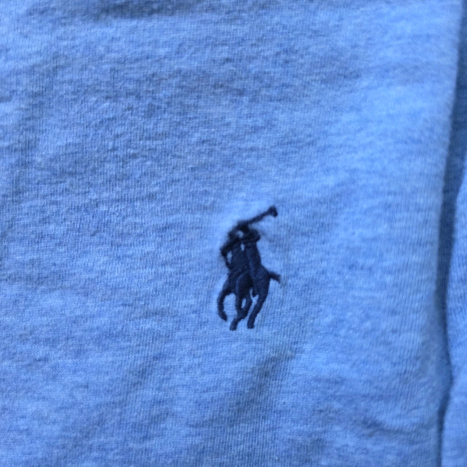 Polo Ralph Lauren Men’s Custom Slim Fit Blue Crew Neck T-Shirt M Cotton Logo