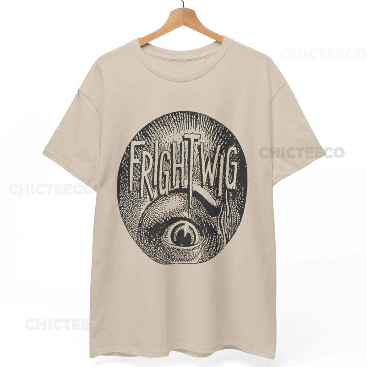 Kurt Cobain Fright Wig Shirt Nirvana Grunge 90s Music Unisex Tee