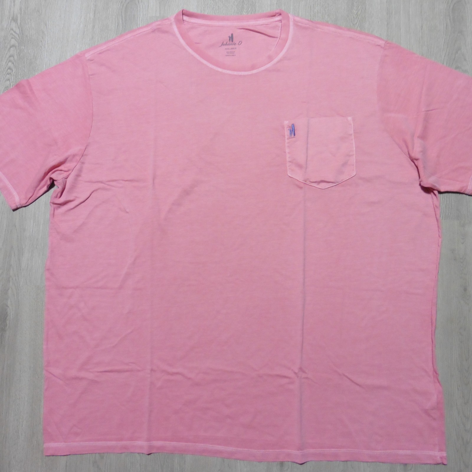 JOHNNIE-O Mens 3XL XXXL T SHIRT DALE 2.0 BANDANA PINK RED SHORT SLEEVE GOLF TEE