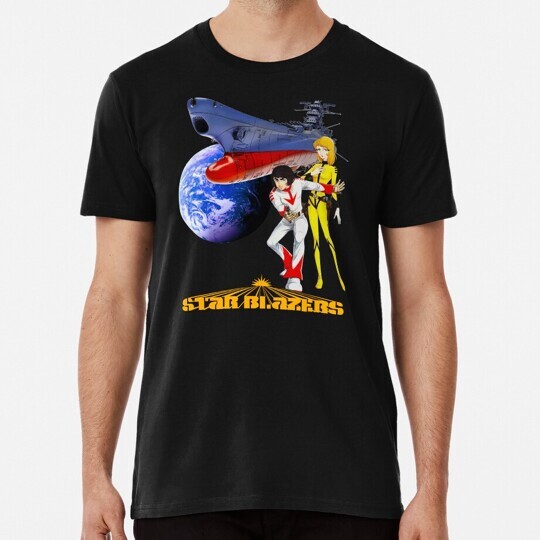 Star Blazers Classic Wild And Nova S to 5XL Made in the USA T-Shirt