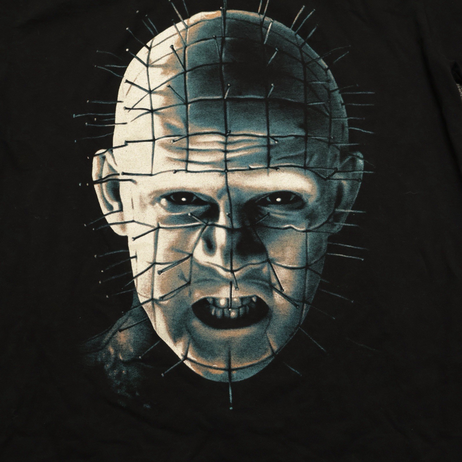 Vintage 90s Hellraiser Pinhead Bootleg Shirt XL – Obscure Colombian Import