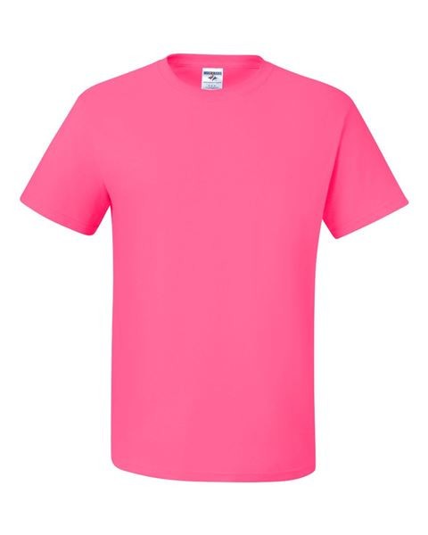 Jerzees T-Shirt Size XL Neon Pink Adult DRI-POWER ACTIVE Stylish