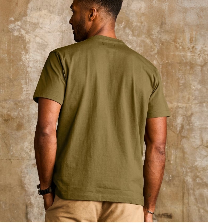 Sturdy Henley Tee-bestselling Sturdy Tee, the Sturdy Henley adds a 3-button.